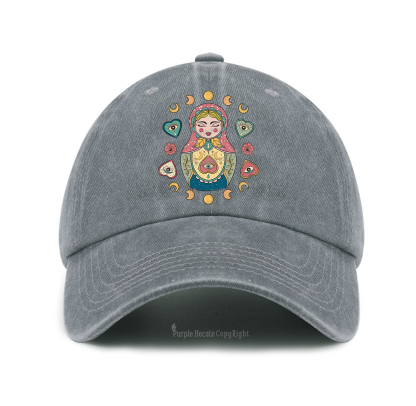 Purplehecate Nesting Doll Baseball Cap
