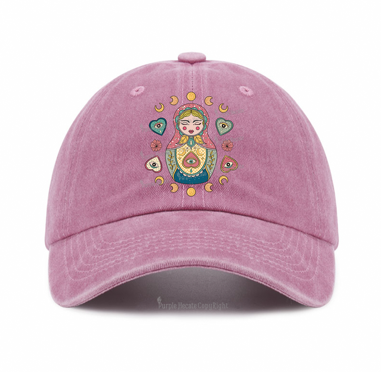 Purplehecate Nesting Doll Baseball Cap