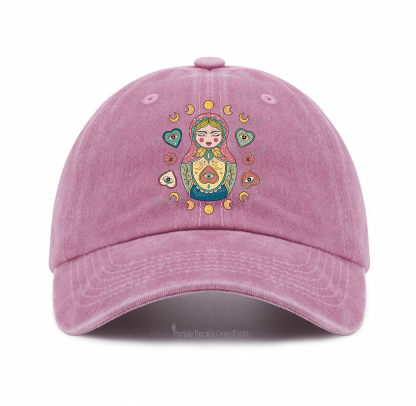Purplehecate Nesting Doll Baseball Cap