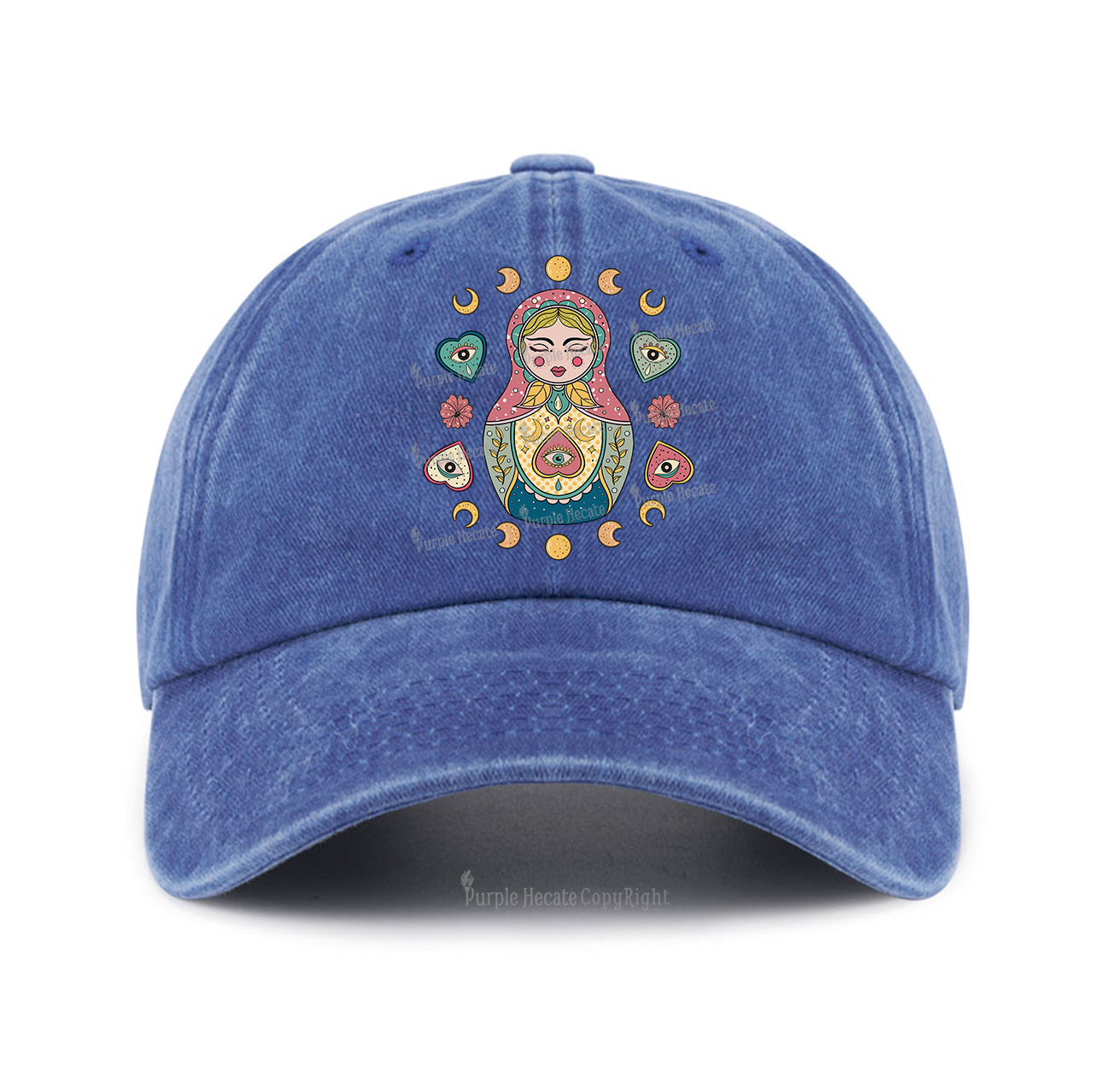 Purplehecate Nesting Doll Baseball Cap