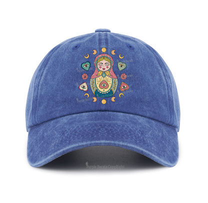 Purplehecate Nesting Doll Baseball Cap