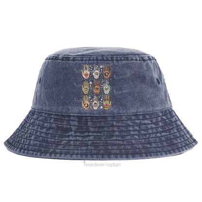 Purplehecate Helping Hands Bucket Hat