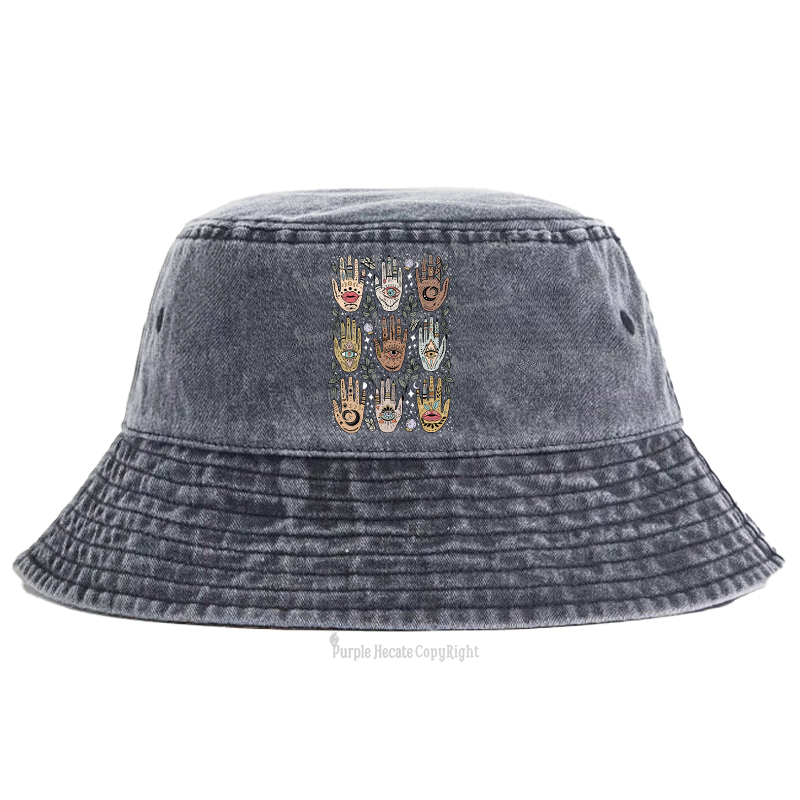 Purplehecate Helping Hands Bucket Hat