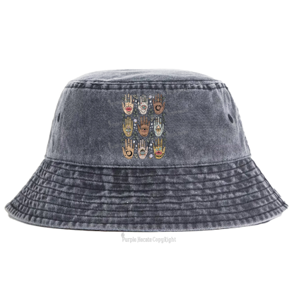 Purplehecate Helping Hands Bucket Hat