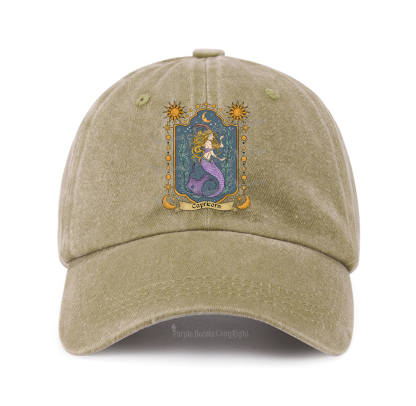 Purplehecate Capricorn Zodiac Baseball Cap