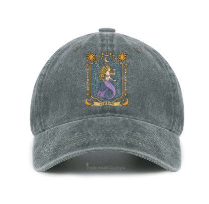 Purplehecate Capricorn Zodiac Baseball Cap