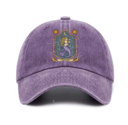 Purplehecate Capricorn Zodiac Baseball Cap