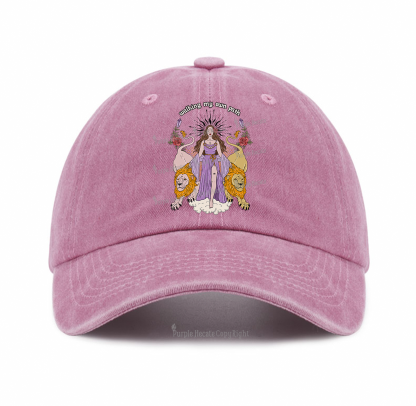 Purplehecate The Goddess Walking My Own Path Baseball Cap