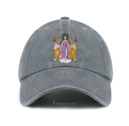 Purplehecate The Goddess Walking My Own Path Baseball Cap