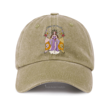 Purplehecate The Goddess Walking My Own Path Baseball Cap