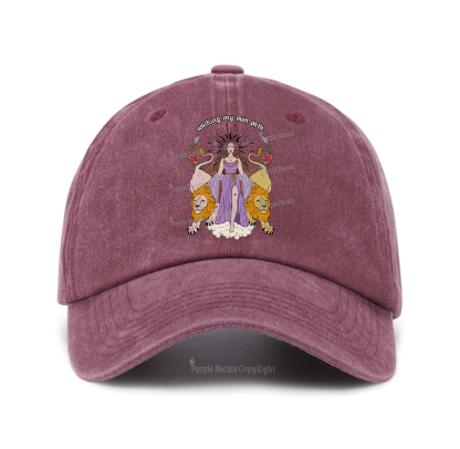 Purplehecate The Goddess Walking My Own Path Baseball Cap
