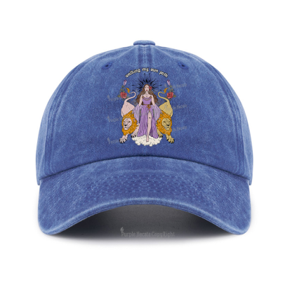 Purplehecate The Goddess Walking My Own Path Baseball Cap