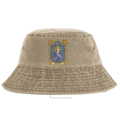 Purplehecate Capricorn Zodiac Bucket Hat