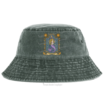 Purplehecate Capricorn Zodiac Bucket Hat