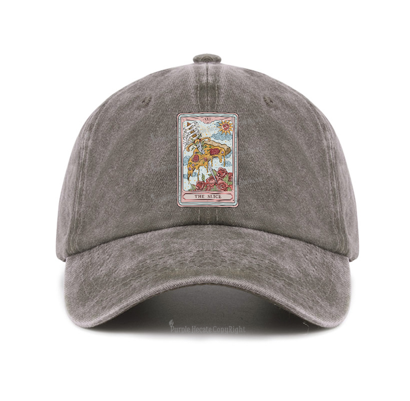 Purplehecate The Slice Tarot Baseball Cap