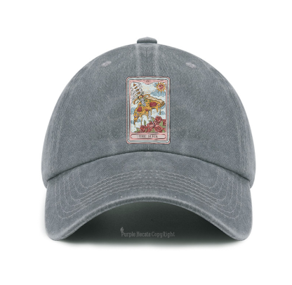 Purplehecate The Slice Tarot Baseball Cap