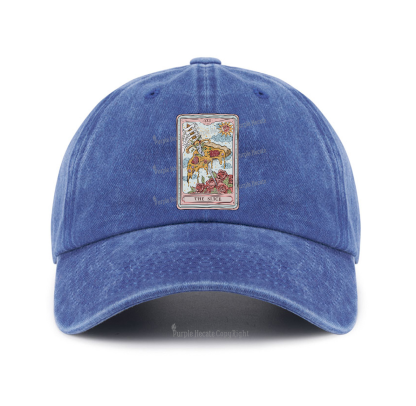 Purplehecate The Slice Tarot Baseball Cap