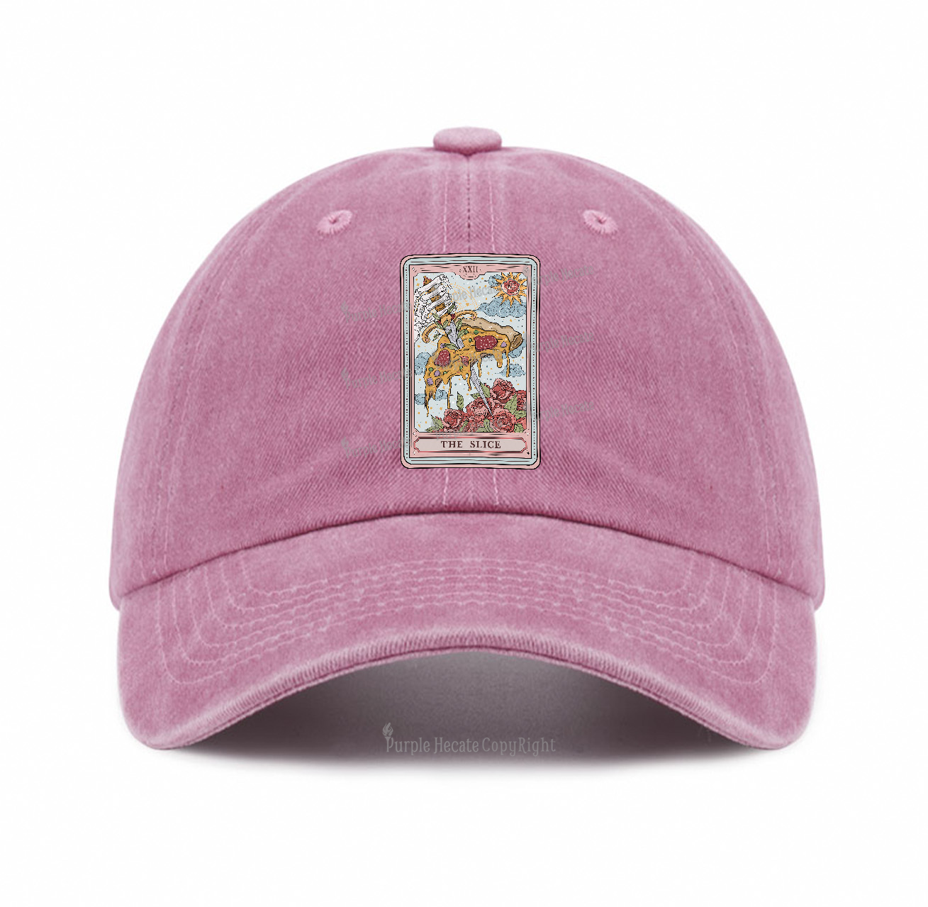 Purplehecate The Slice Tarot Baseball Cap