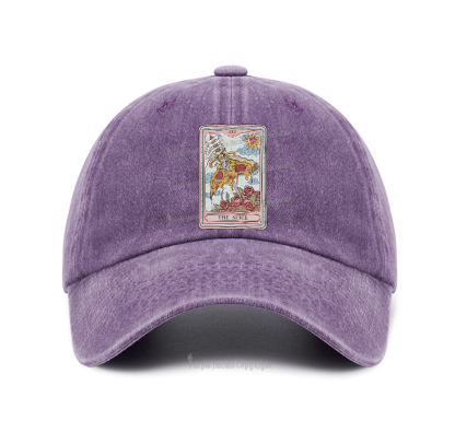 Purplehecate The Slice Tarot Baseball Cap
