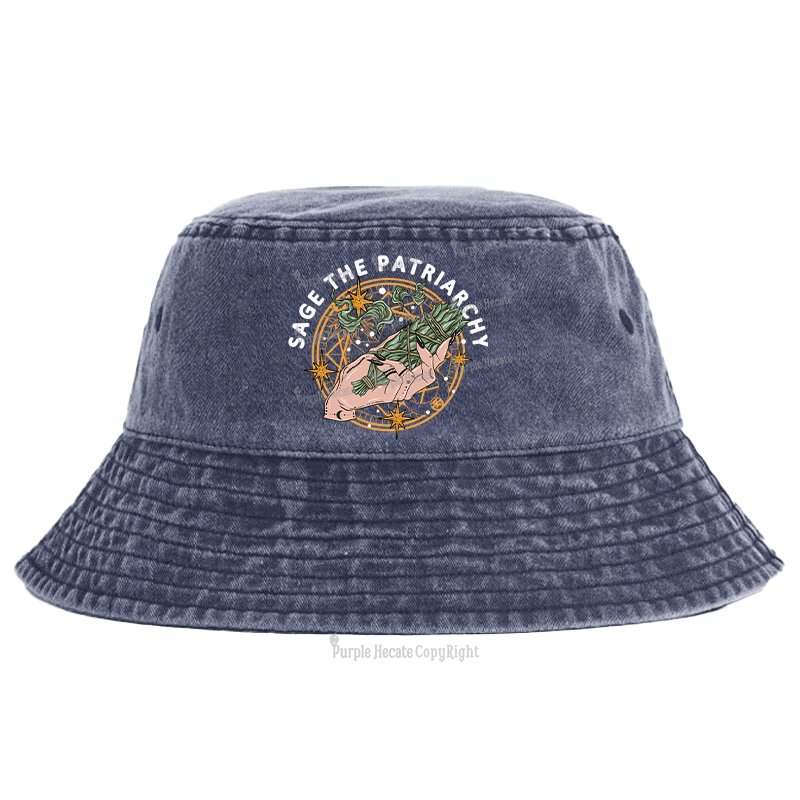 Purplehecate Sage The Patriarchy Bucket Hat