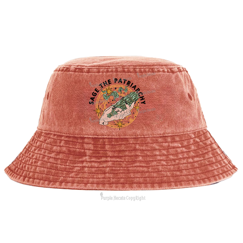 Purplehecate Sage The Patriarchy Bucket Hat