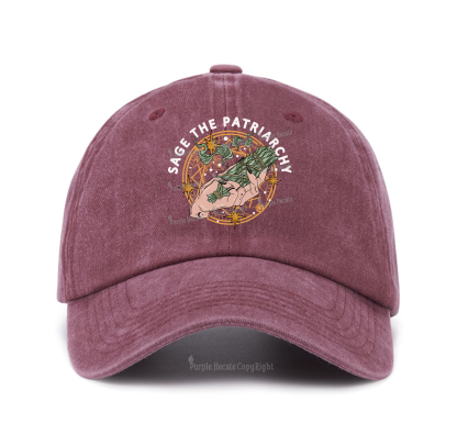 Purplehecate Sage The Patriarchy Baseball Cap