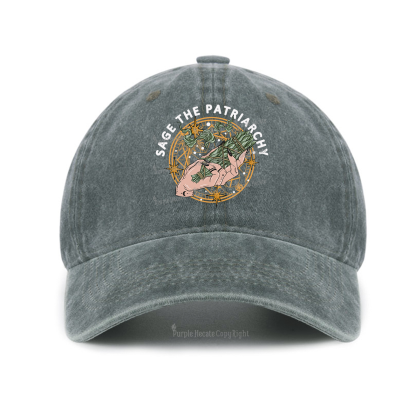 Purplehecate Sage The Patriarchy Baseball Cap