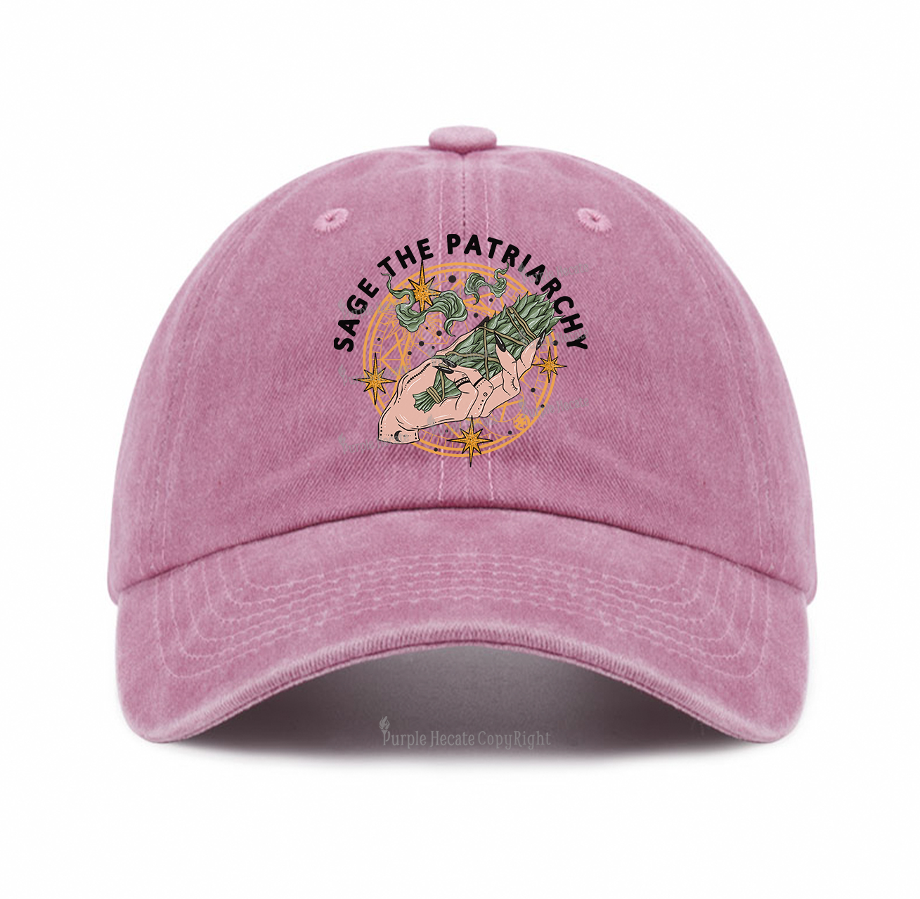 Purplehecate Sage The Patriarchy Baseball Cap
