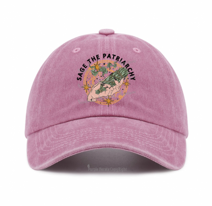 Purplehecate Sage The Patriarchy Baseball Cap