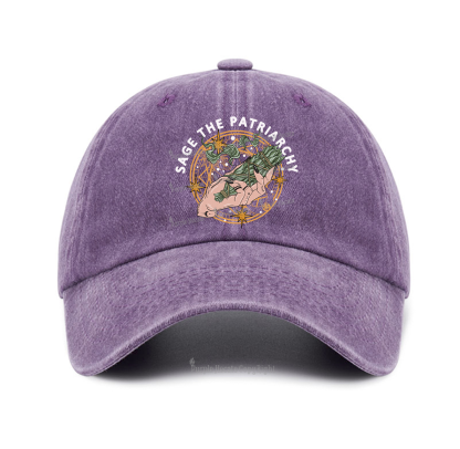 Purplehecate Sage The Patriarchy Baseball Cap
