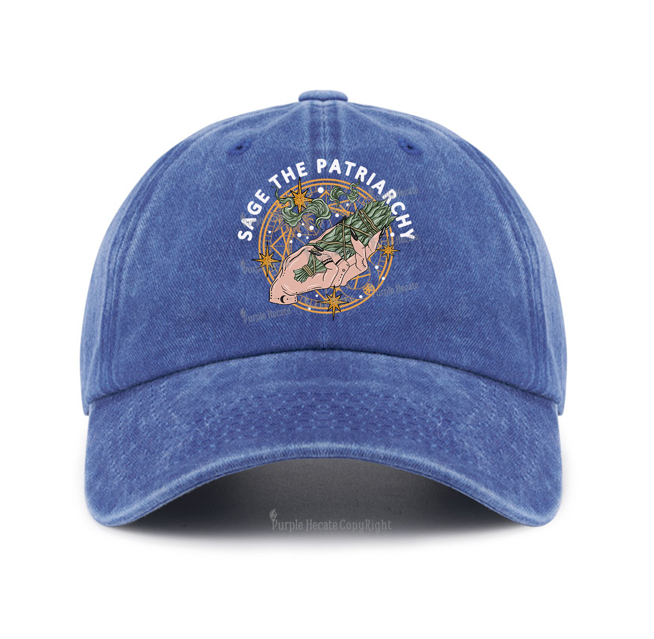 Purplehecate Sage The Patriarchy Baseball Cap