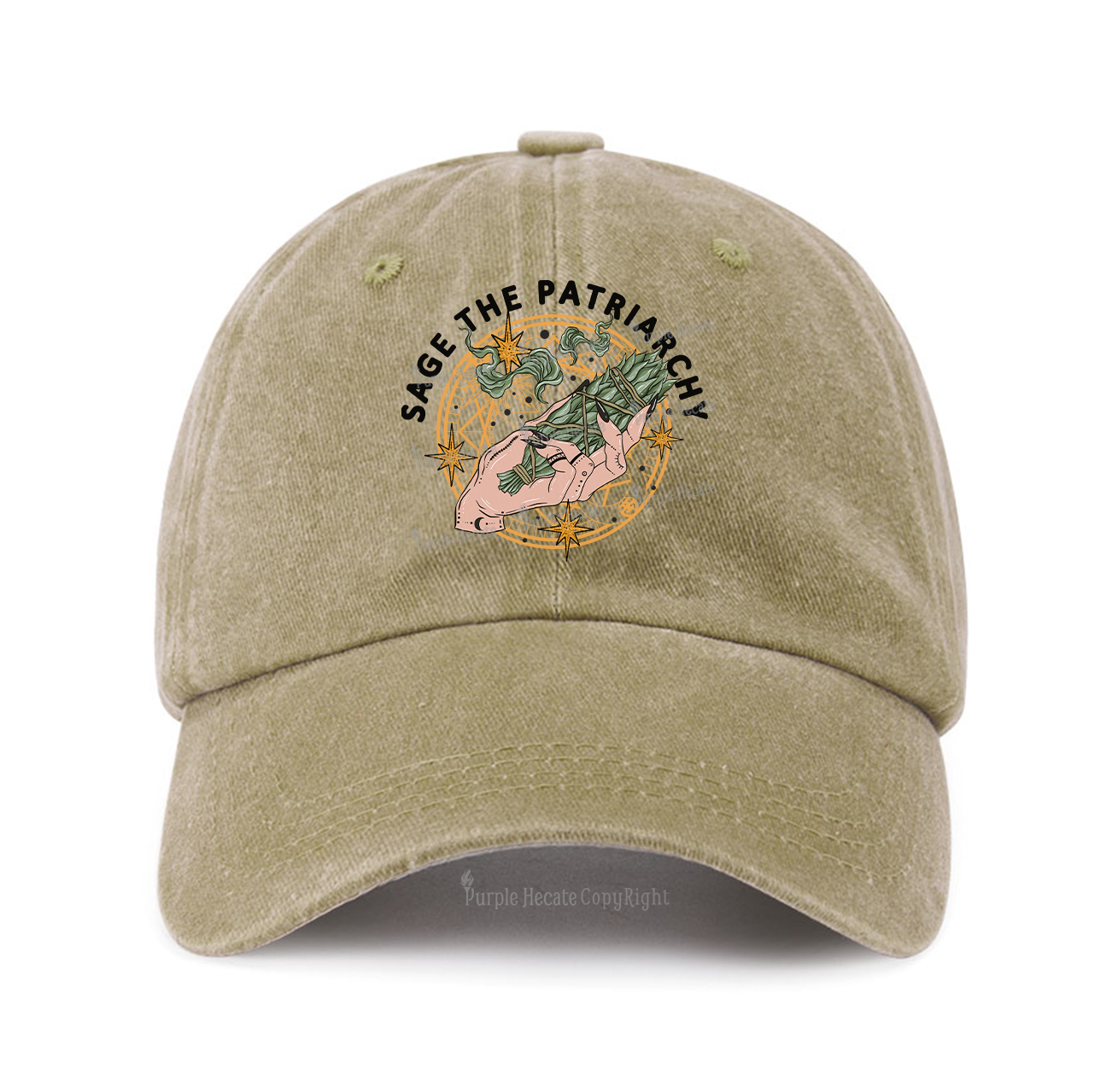 Purplehecate Sage The Patriarchy Baseball Cap