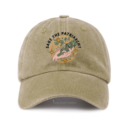 Purplehecate Sage The Patriarchy Baseball Cap