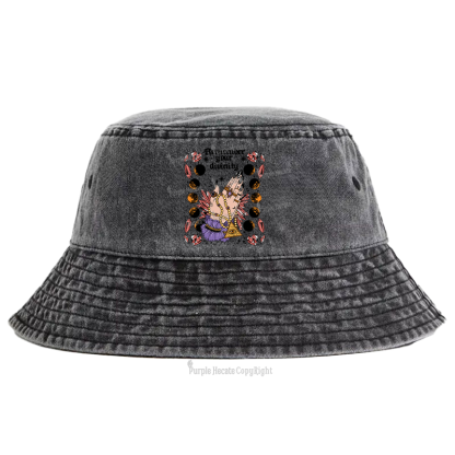 Purplehecate Remember Your Divinity Bucket Hat