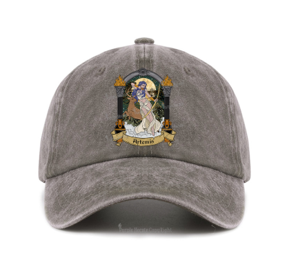 Purplehecate The Huntress Goddess Artemis Baseball Cap