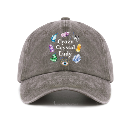 Purplehecate Crazy Crystal Lady Baseball Cap