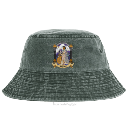 Purplehecate The Wise Goddess Athena Bucket Hat