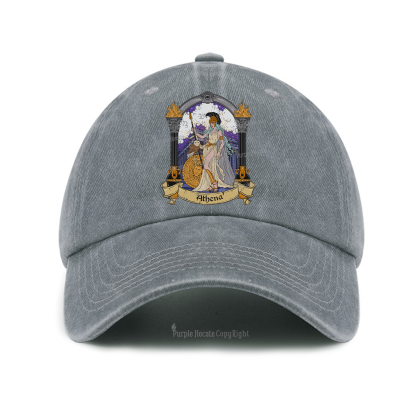 Purplehecate The Wise Goddess Athena Baseball Cap
