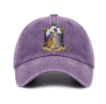 Purplehecate The Wise Goddess Athena Baseball Cap