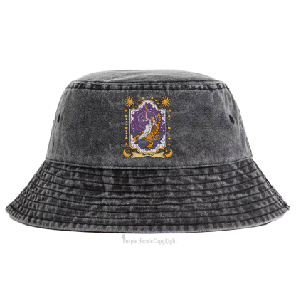 Purplehecate Scorpio Zodiac Bucket Hat
