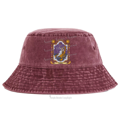 Purplehecate Scorpio Zodiac Bucket Hat
