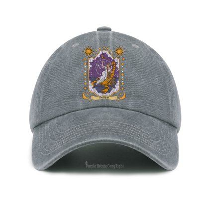 Purplehecate Scorpio Zodiac Baseball Cap