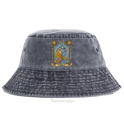 Purplehecate Sagittarius Zodiac Bucket Hat