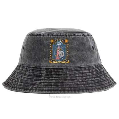 Purplehecate Taurus Zodiac Bucket Hat