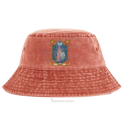 Purplehecate Taurus Zodiac Bucket Hat