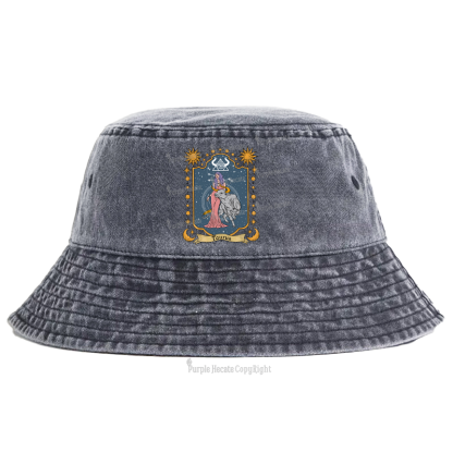 Purplehecate Taurus Zodiac Bucket Hat