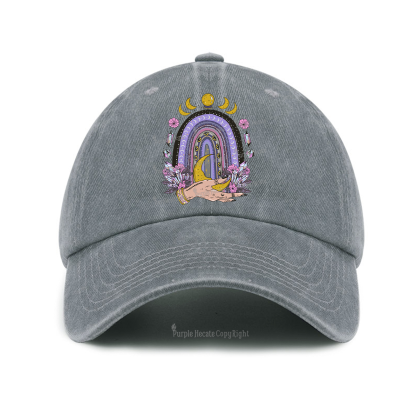 Purplehecate Magic Rainbow Baseball Cap