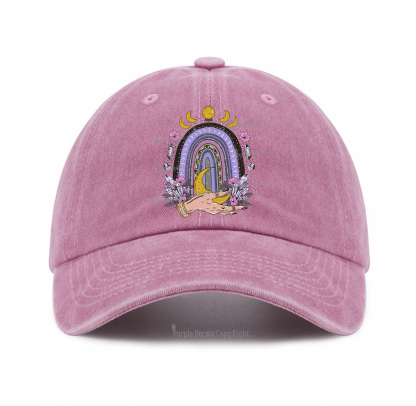 Purplehecate Magic Rainbow Baseball Cap