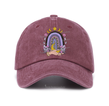 Purplehecate Magic Rainbow Baseball Cap