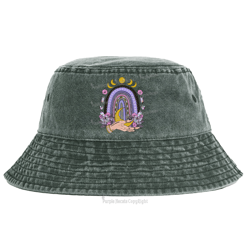 Purplehecate Magic Rainbow Bucket Hat